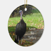 Kevin The Turkey - Old Wethersfield, CT (2 partije Keramisch Ornament (Links)
