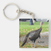 Kevin The Turkey - Old Wethersfield, CT (2 pics) Sleutelhanger (Voorkant)