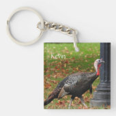 Kevin The Turkey - Old Wethersfield, CT (2 pics) Sleutelhanger (Voorkant)
