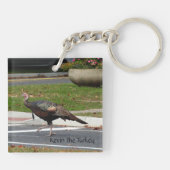 Kevin The Turkey - Old Wethersfield, CT (2 pics) Sleutelhanger (Achterkant)