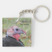 Kevin The Turkey - Old Wethersfield, CT (2 pics) Sleutelhanger (Achterkant)