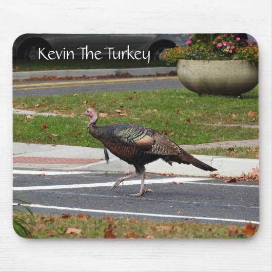 Kevin The Turkey - Old Wethersfield, CT Muismat (Voorkant)
