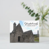 Kevin's Church, Glendalough Briefkaart (Staand voorkant)