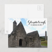 Kevin's Church, Glendalough Briefkaart (Voorkant / Achterkant)