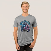 Kevin's Corner ECHTE GORILLA GANG Tri-Blend Shirt (Voorkant volledig)
