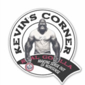 Kevin's Corner ECHTE GORILLA'S Sticker (Voorkant)