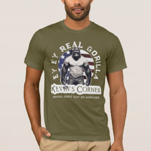Kevin's Corner EY Echte Gorilla Embleem T-shirt