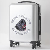 Kevin's Corner GORILLA GANG Sticker (Koffer)