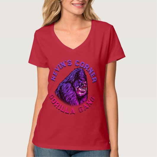 Kevin's Corner GORILLA GANG T-shirt (Voorkant)
