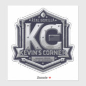 Kevin's Corner Maak Zinn uit Onzin Sticker (Vel)