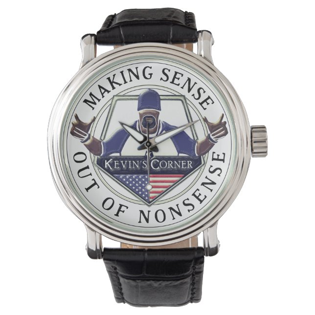 Kevin's Corner Making Sense Uit Onzin Horloge (Voorkant)