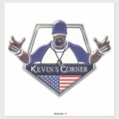 Kevin's Corner Making Sense Uit Onzin Sticke Sticker (Vel)