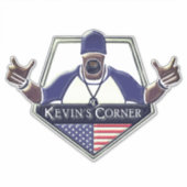 Kevin's Corner Making Sense Uit Onzin Sticke Sticker (Voorkant)