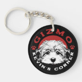 Kevin's Corner Mascot Gizmo Maltipoo Puppy Sleutelhanger (Voorkant)