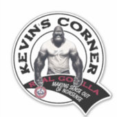 Kevin's Corner REAL GORILLAS Sticker (Voorkant)