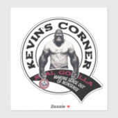 Kevin's Corner REAL GORILLAS Sticker (Vel)