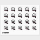 Kevin's Corner REAL GORILLAS Vierkante Sticker (Vel)