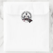 Kevin's Corner REAL GORILLAS Vierkante Sticker (Tas)