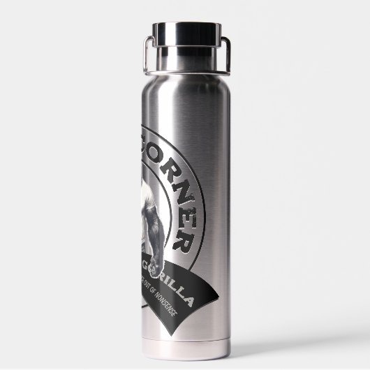 Kevin's Corner REAL GORILLAS Waterfles (Achterkant)