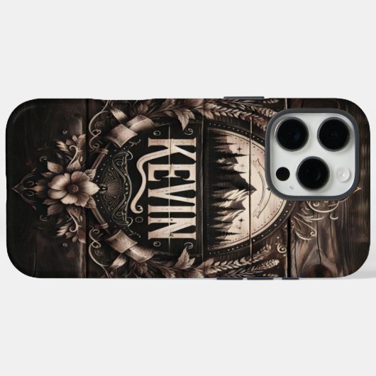Kevin's Mountain Crest Case-Mate iPhone Case (Achterkant (horizontaal))
