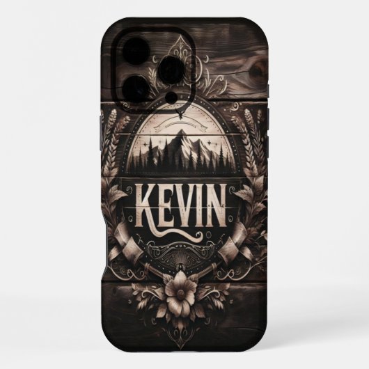 Kevin's Mountain Crest iPhone Hoesje (Achterkant)