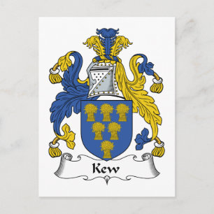 Kew Family Crest Briefkaart