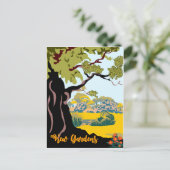 Kew Gardens Briefkaart (Staand voorkant)