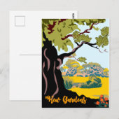 Kew Gardens Briefkaart (Voorkant / Achterkant)