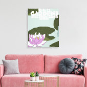 Kew Gardens Londen reisposter Canvas Afdruk (Insitu (Woonkamer))
