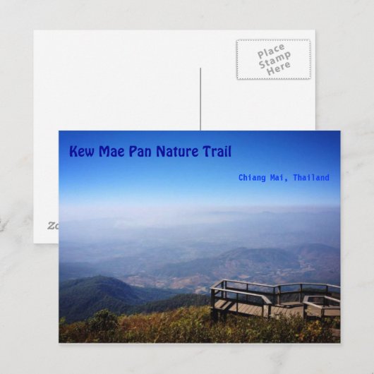 Kew Mae Pan Natuur Trail Briefkaart (Voorkant / Achterkant)