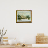 Kew Palace, gezien vanuit Brentford, gegraveerd do Poster (Keuken)