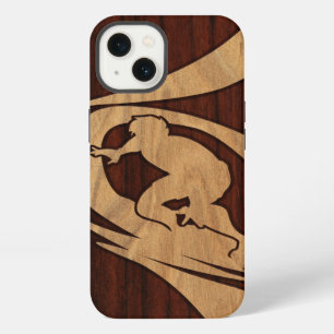 Kewalos Hawaiaanse surfer namaak hout iPhone 13 Hoesje