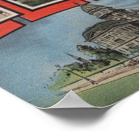 Kewanee, Illinois - Large Letter Scenes Poster (Hoek)