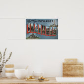 Kewanee, Illinois - Large Letter Scenes Poster (Keuken)