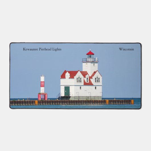 Kewaunee Pierhead Lights bureaumat (Voorkant)
