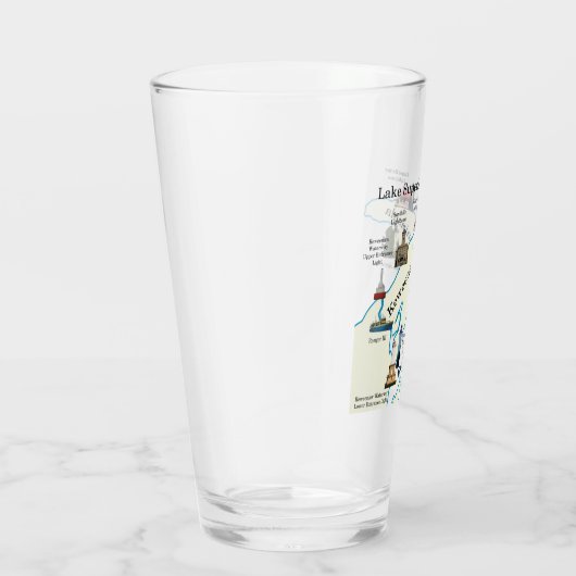 Keweenaw Peninsula vuurtoren Glas (Rechts)