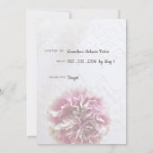 Kewpie Baby shower Uitnodiging (Achterkant)