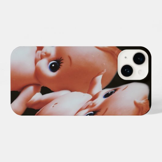 kewpie doll iPhone hoesje (Achterkant horizontaal)