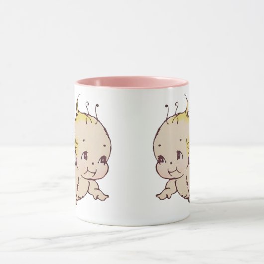 Kewpie Mermaid Coffee Mok (Midden)