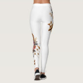 Key and flowers leggings (Achterkant)