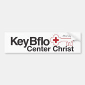 Key Bflo Center Christus #BornOpnieuwBflo Bumpersticker (Voorkant)