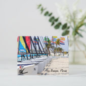 Key Biscayne, Florida Briefkaart (Staand voorkant)