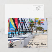 Key Biscayne, Florida Briefkaart (Voorkant / Achterkant)