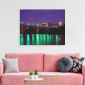 Key Bridge over de Potomac Canvas Afdruk (Insitu (Woonkamer))