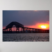 Key Bridge Sunset Print - Baltimore (Voorkant)