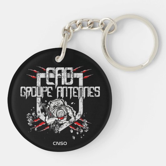 KEY-CHAIN ANTENNES SLEUTELHANGER (Achterkant)