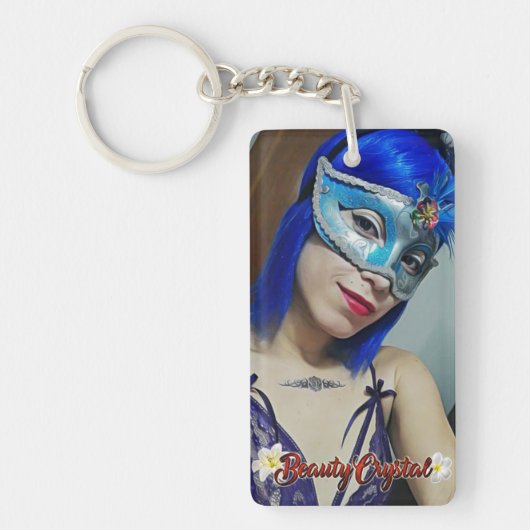 KEY CHAIN BEAUTYCRYSTAL 1 SLEUTELHANGER (Voorkant)