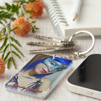 KEY CHAIN BEAUTYCRYSTAL 1 SLEUTELHANGER