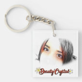 KEY CHAIN BEAUTYCRYSTAL 4 SLEUTELHANGER (voorkant)