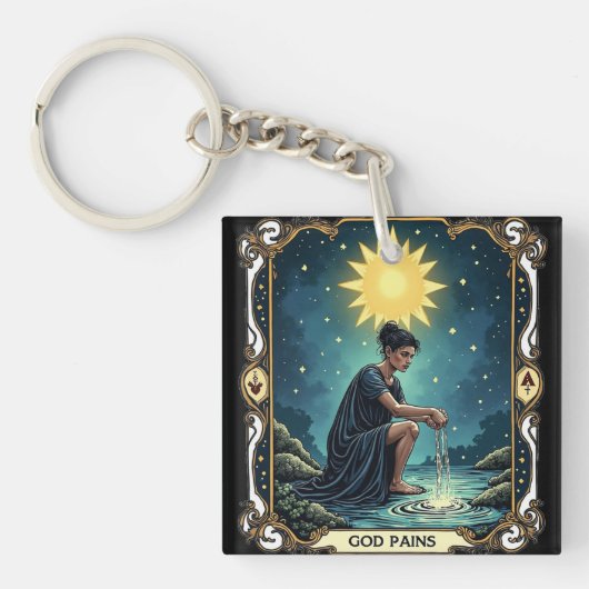 key chain By James Michael Miller  Sleutelhanger (voorkant)